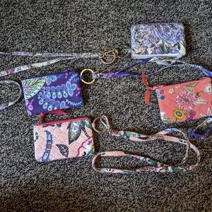 VERA BRADLEY ZIP ID AND LANYARD SETS-3